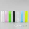 Hoge kwaliteit plastic aangepaste kleuren lippenbalsem